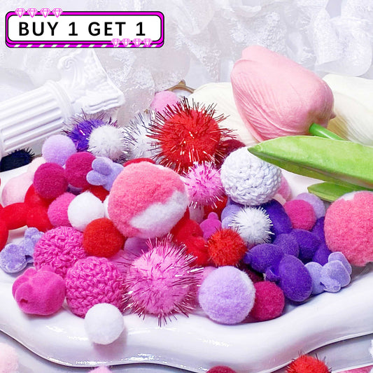 【Buy 1 Get 1】【X2】【A2573】Fuzz of Color - Pompon