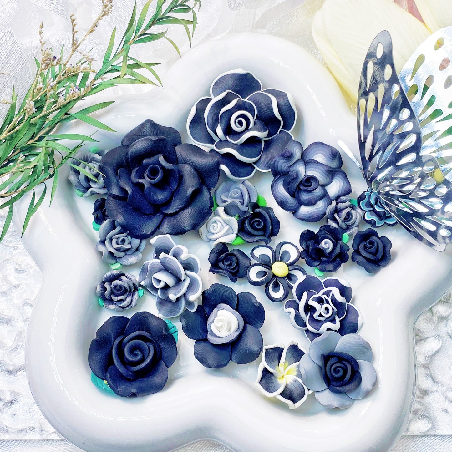 【A2545】Clay Garden-Color Collection- 3D Polymer Clay