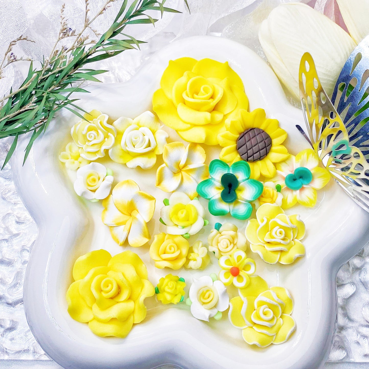 【A2545】Clay Garden-Color Collection- 3D Polymer Clay