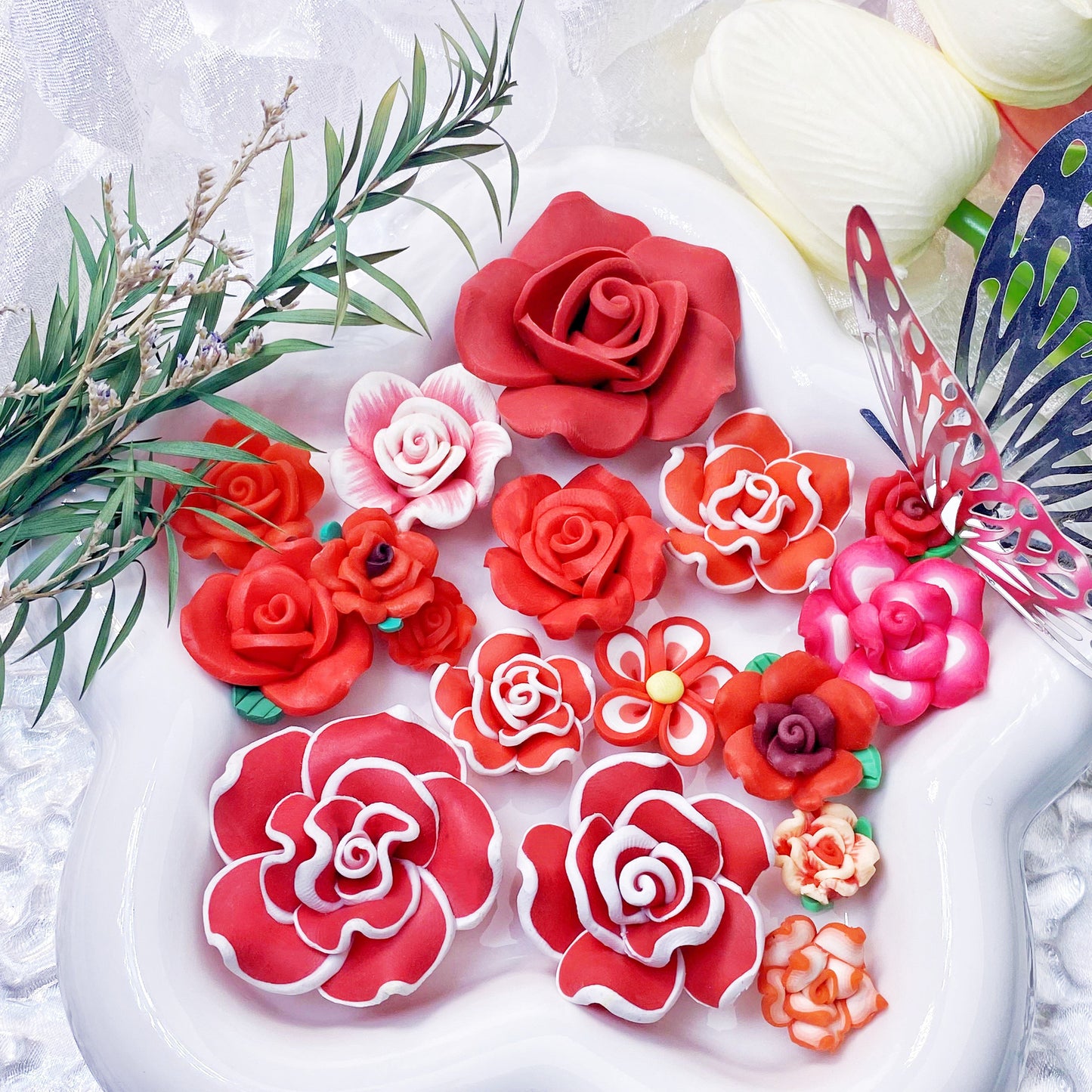 【A2545】Clay Garden-Color Collection- 3D Polymer Clay